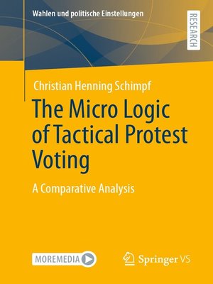 cover image of The Micro Logic of Tactical Protest Voting